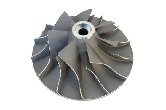 Deburring Aluminum Die Casing Parts for Centrifugal Impeller STP/Step/Igs/Dwg/Pdf Format