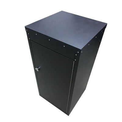 Steel Fabrication Industry ACE-SP015 Waterproof Black Mailbox of OEM Sheet Metal